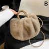 Sac à bandoulière nuage pour filles, sac à main doux, design de niche, mignon, Aliments, nouvelle mode, automne et hiver 2025