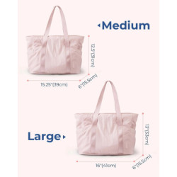 BAGSMART Sac Tote pour Femmes Grande Capacité Sac à Bandoulière Sac à Main pour Étudiantes Sac de Shopping pour Femmes