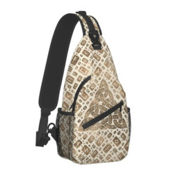 Norse Myenson-Sac à bandoulière unisexe, sac de sport arbre de vie Triquetra, sacs à dos de voyage initiés à la mode pour hommes