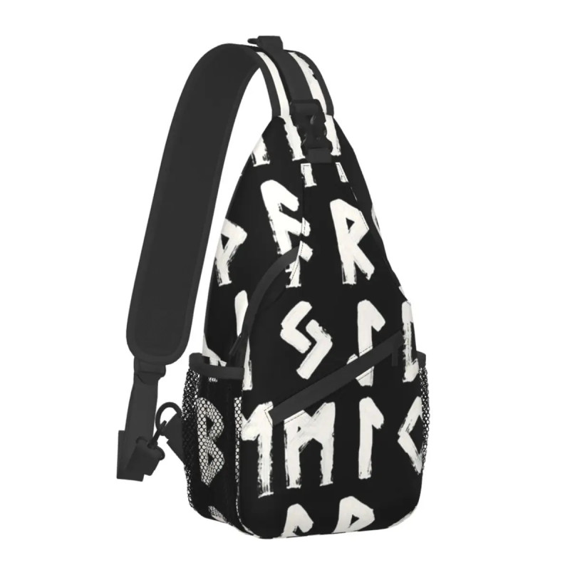 Norse Myenson-Sac à bandoulière unisexe, sac de sport arbre de vie Triquetra, sacs à dos de voyage initiés à la mode pour hommes