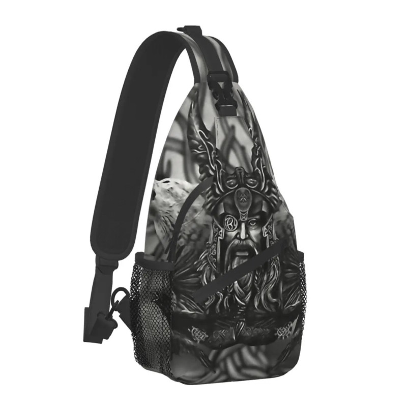 Norse Myenson-Sac à bandoulière unisexe, sac de sport arbre de vie Triquetra, sacs à dos de voyage initiés à la mode pour hommes