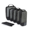 BAGSMART-Cubes d'emballage de compression pour hommes et femmes, valise de voyage, organisateurs d'emballage extensibles, bagage