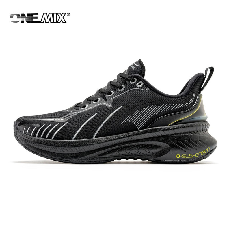 ONEMIX – chaussures de course blanches à coussin d'air pour hommes et femmes, baskets de Sport en plein Air, de Jogging d'été