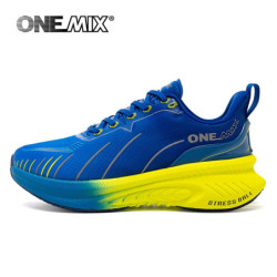 ONEMIX – chaussures de course blanches à coussin d'air pour hommes et femmes, baskets de Sport en plein Air, de Jogging d'été