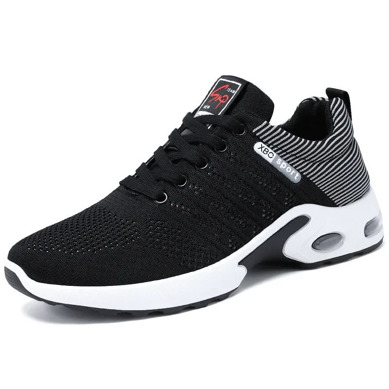 Chaussures de course professionnelles légères pour hommes, baskets en maille pour hommes, chaussures de tennis à lacets pour hom