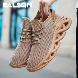 Chaussures de course décontractées en maille respirante pour hommes et femmes, baskets de sport légères, absorption des chocs, n