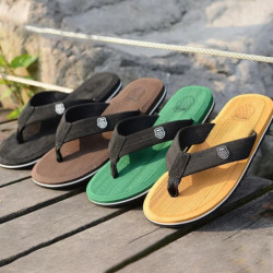 Pantoufles brûleur pour hommes, chaussures à côtés souples, jardin, chaussures de plage de sable, sandales douces, tongs à plate