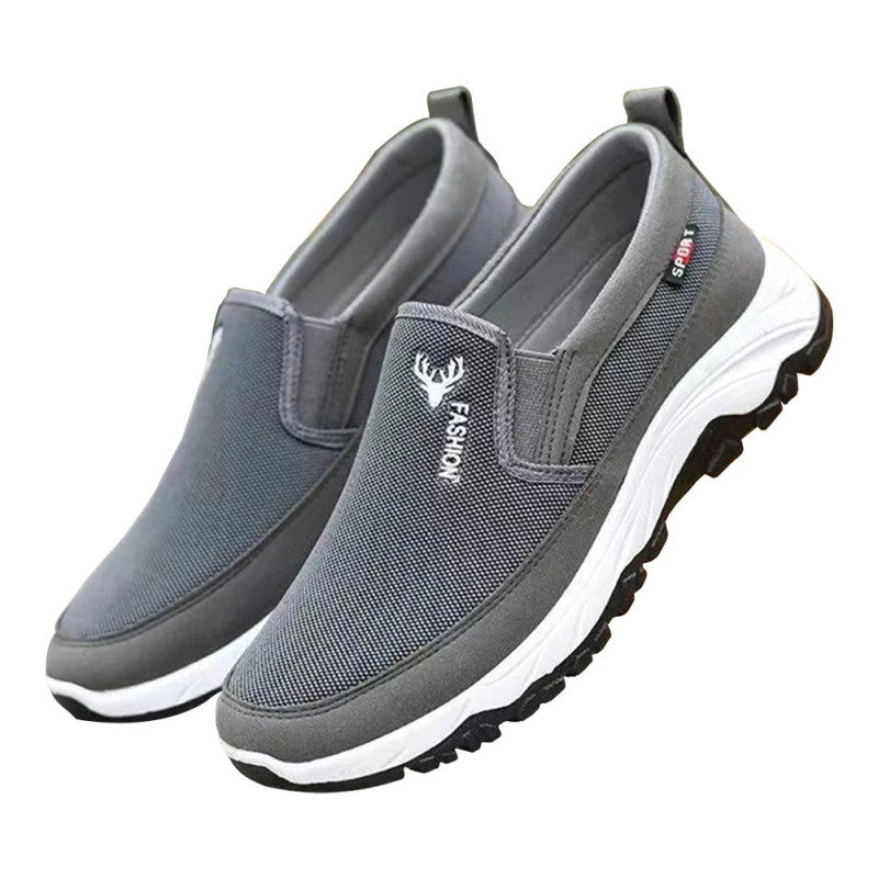 Chaussures de sport respirantes pour hommes, chaussures de bateau détectée y, tennis de voyage orthopédiques 4WD, chaussures pla