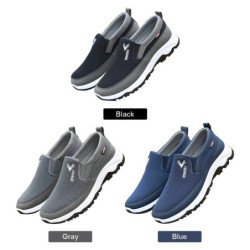 Chaussures de sport respirantes pour hommes, chaussures de bateau détectée y, tennis de voyage orthopédiques 4WD, chaussures pla