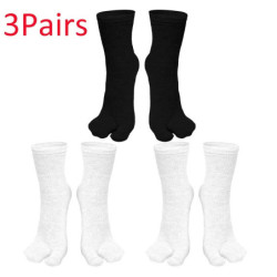 Chaussettes Tabi Parker de style japonais pour hommes et femmes, tongs kimono à deux doigts, chaussette fendue, fibre d'été, san