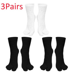 Chaussettes Tabi Parker de style japonais pour hommes et femmes, tongs kimono à deux doigts, chaussette fendue, fibre d'été, san