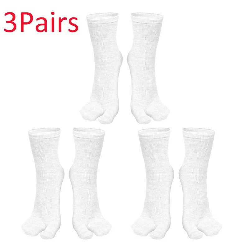 Chaussettes Tabi Parker de style japonais pour hommes et femmes, tongs kimono à deux doigts, chaussette fendue, fibre d'été, san