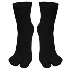 Chaussettes Tabi Parker de style japonais pour hommes et femmes, tongs kimono à deux doigts, chaussette fendue, fibre d'été, san