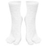 Chaussettes Tabi Parker de style japonais pour hommes et femmes, tongs kimono à deux doigts, chaussette fendue, fibre d'été, san