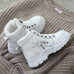 Bottes de neige d'hiver...