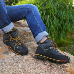 Randonnée Chaussures Hommes En Plein Air Montagne Escalade Sneaker Mens Top Qualité Mode Casual Bottes De Neige