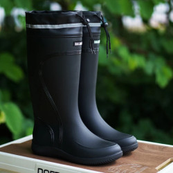 Bottes de pluie haut de gamme pour hommes et femmes, fermées, imperméables et imperméables, courtes et mi-mollet, bottes en caou