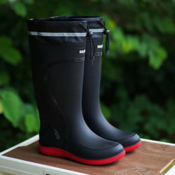 Bottes de pluie haut de gamme pour hommes et femmes, fermées, imperméables et imperméables, courtes et mi-mollet, bottes en caou