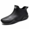 Nouvelles chaussures de pluie cheville femmes chaussures imperméables bottes de pluie hommes anti-dérapant résistant à l'usure e