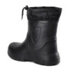 Hiver coupe-vent coton bottes de pluie hommes chaud lumière cheville bottes de pluie mode noir sans lacet chaussures de pluie ho